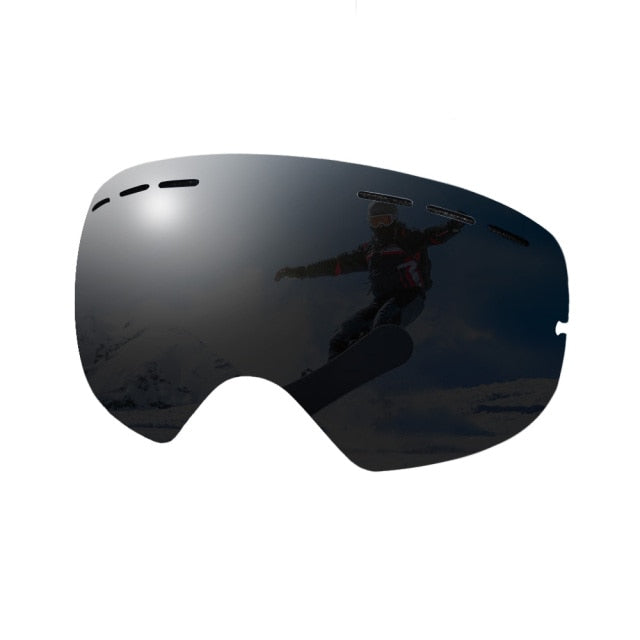 Double Layers Anti-Fog Ski Goggles Unisex Ski  Eyewear